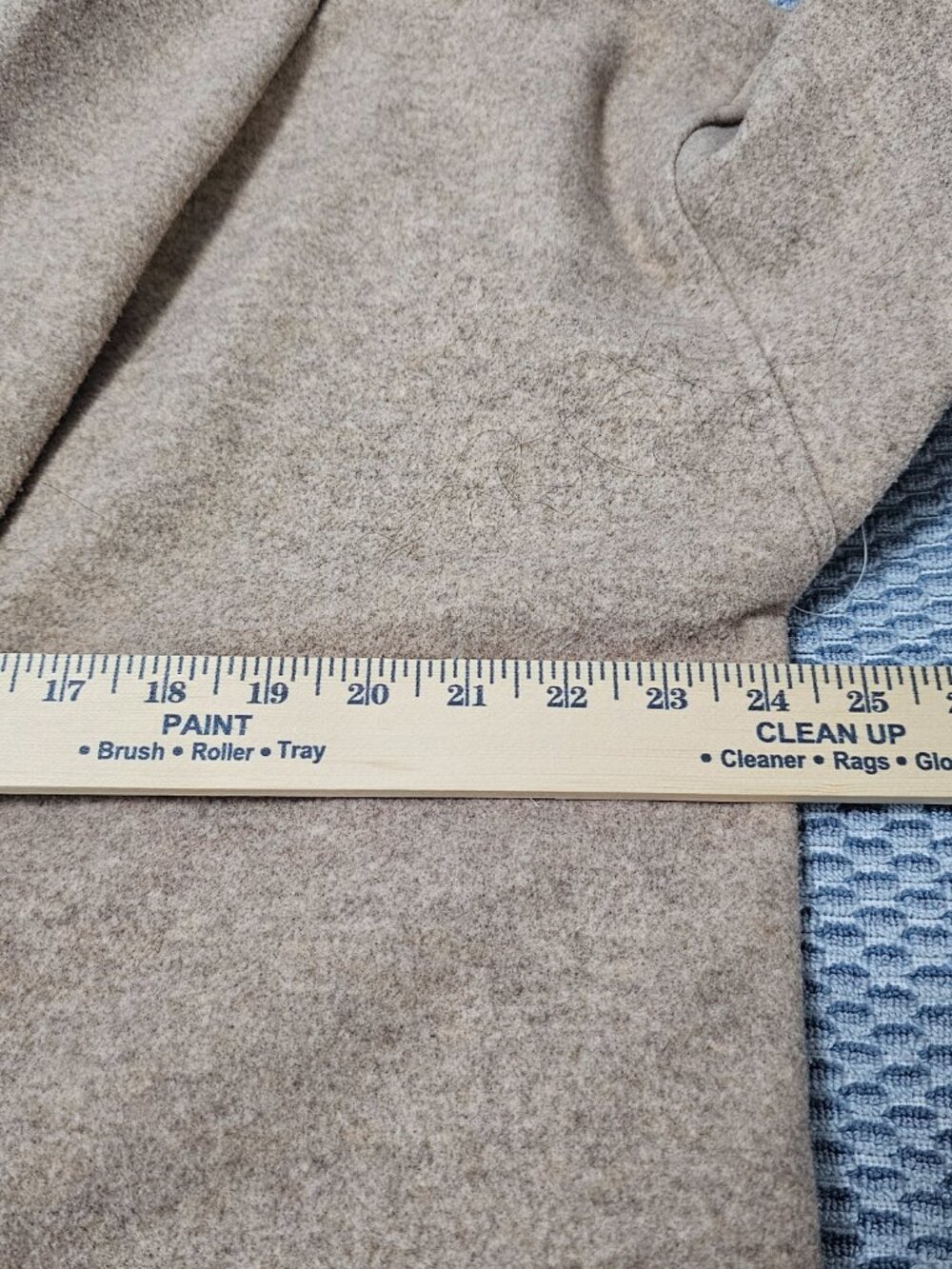 Dip Long Beige Open Front Long Coat Cardigan Sweater Jacket Women's Plus Size 2X - Picture 5 of 5